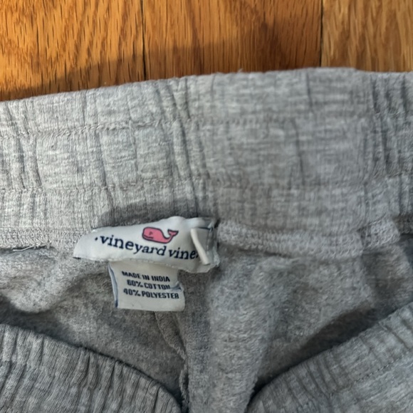 Vineyard Vines Women’s Gray Drawstring Cotton Blend Casual Sweatpants Sz L - Picture 4 of 6